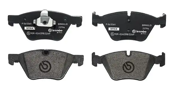 BREMBO Bremsbelagsatz, Scheibenbremse IBROP06036X