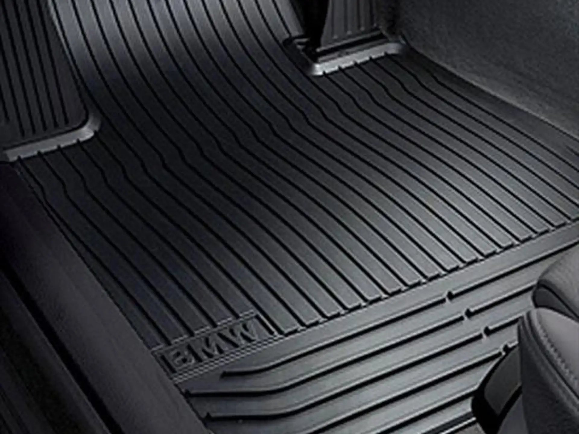 BMW Gummimatten Allwetter schwarz vorn