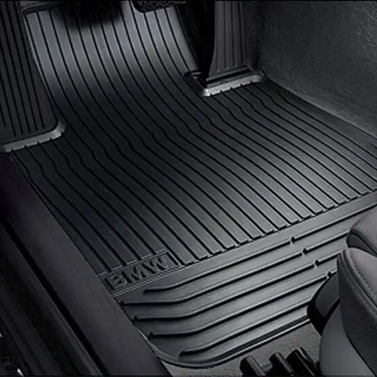 BMW Gummimatten Allwetter schwarz vorn - 7er F01 F02