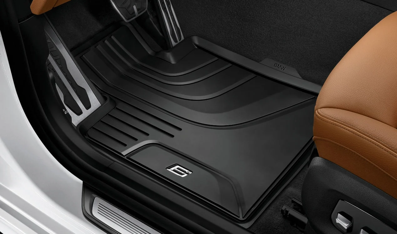 BMW Fußmatten Allwetter vorne schwarz 6er G32