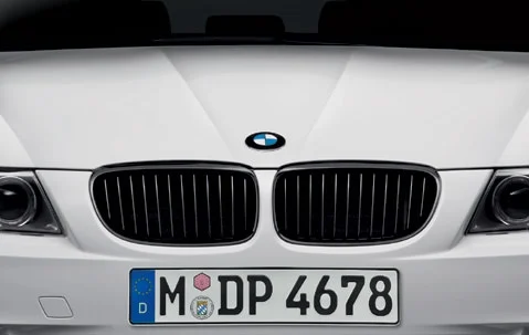 BMW M Performance Frontziergitter Schwarz 3er E92 E93 ab Bj. 03/2010