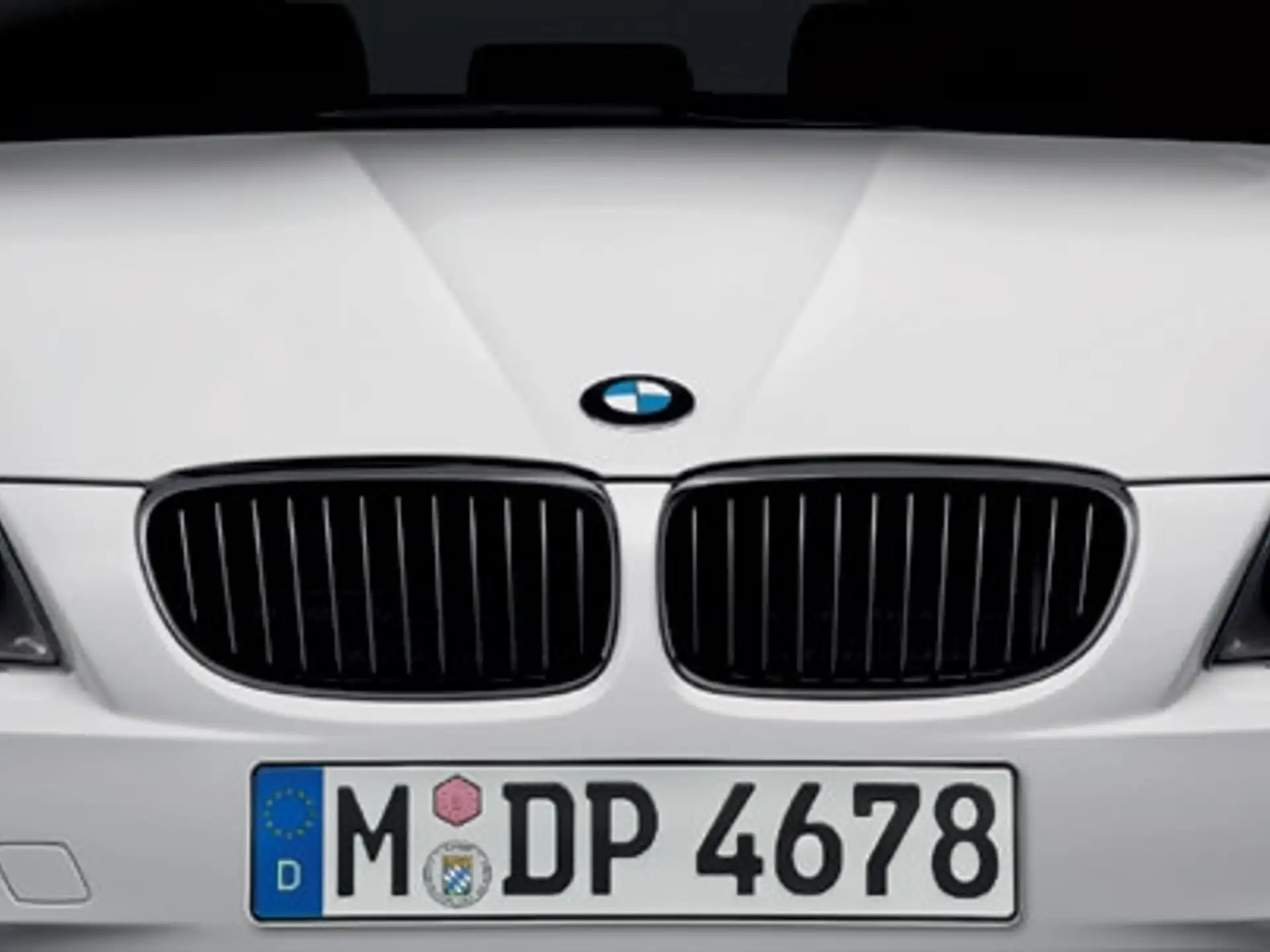 BMW M Performance Frontziergitter Schwarz 3er E92 E93 ab Bj. 03/2010