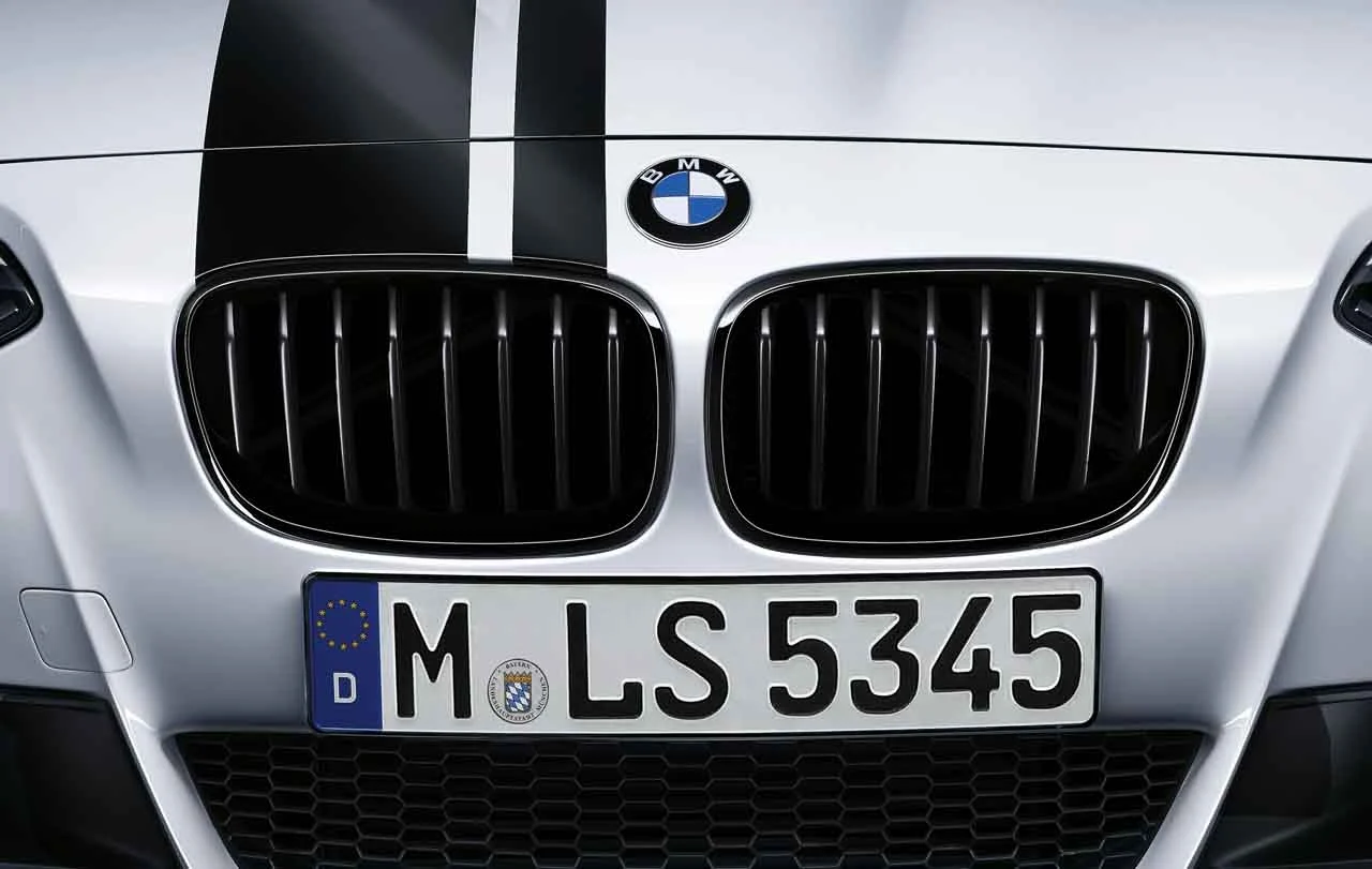 BMW M Performance Frontziergitter Schwarz hochglanz F20 F21