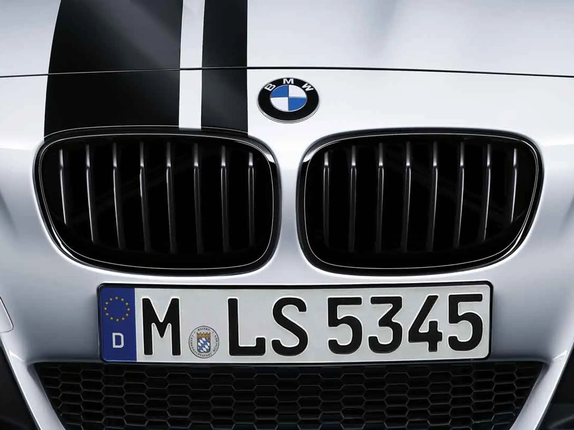 BMW M Performance Frontziergitter Schwarz hochglanz 1er F20 F21