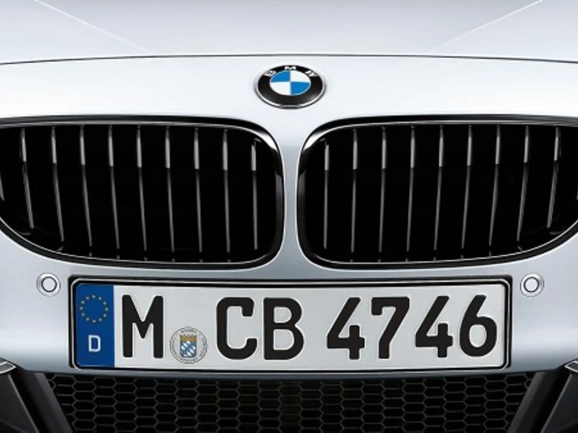 BMW M Performance Frontziergitter Schwarz F06 F12 F13