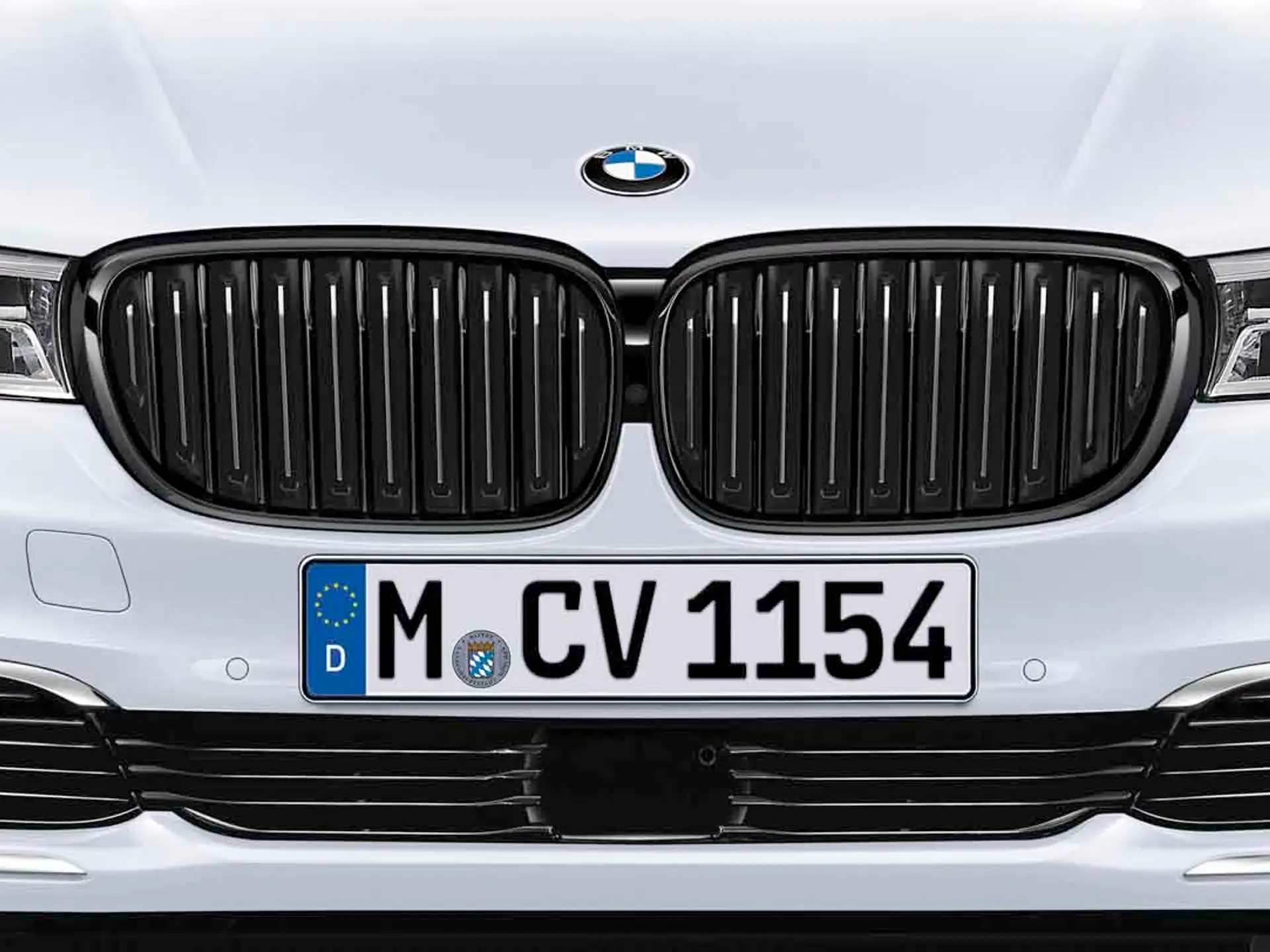 BMW M Performance Frontziergitter Schwarz 7er G11 G12