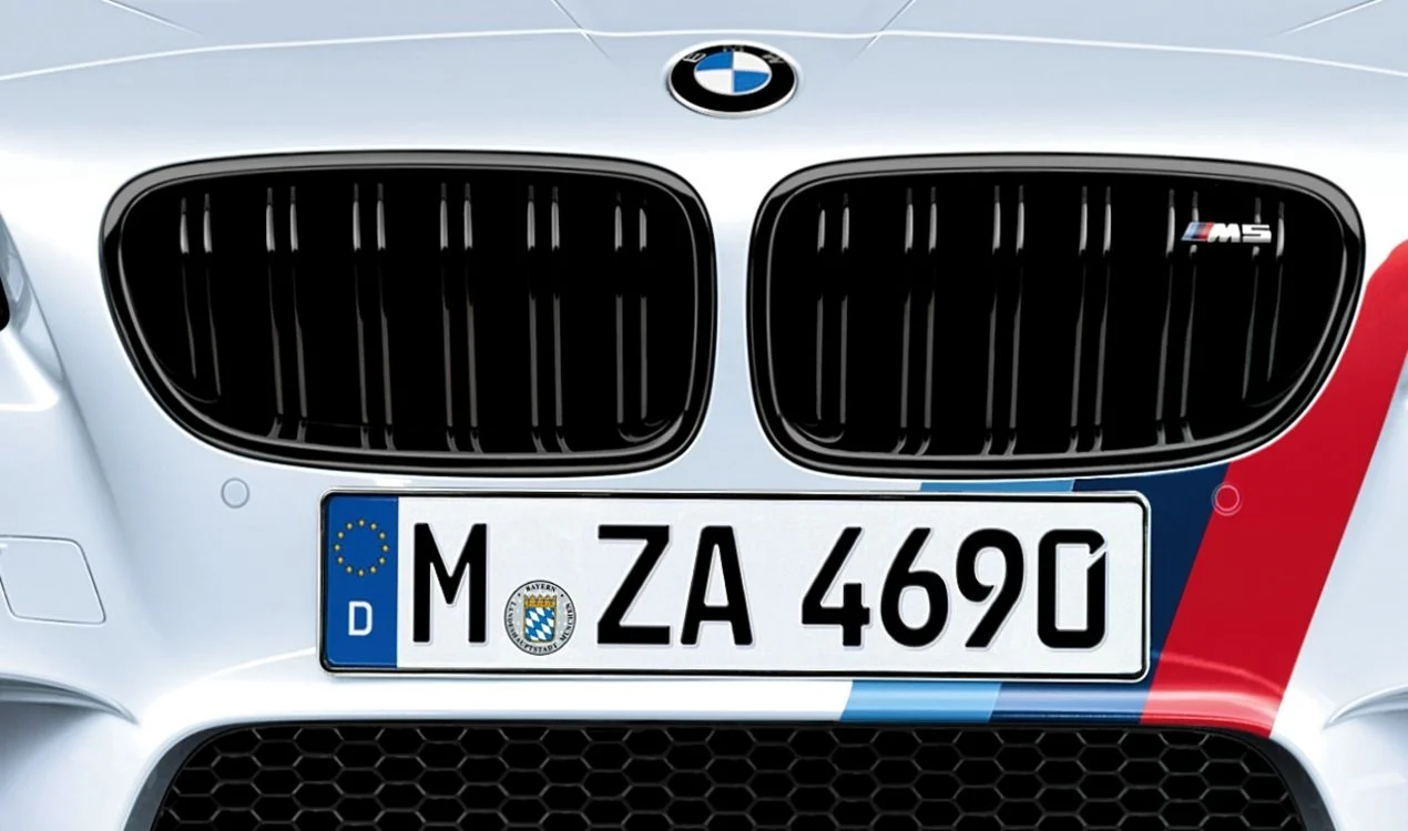 BMW M Performance Frontziergitter Schwarz M5 F10