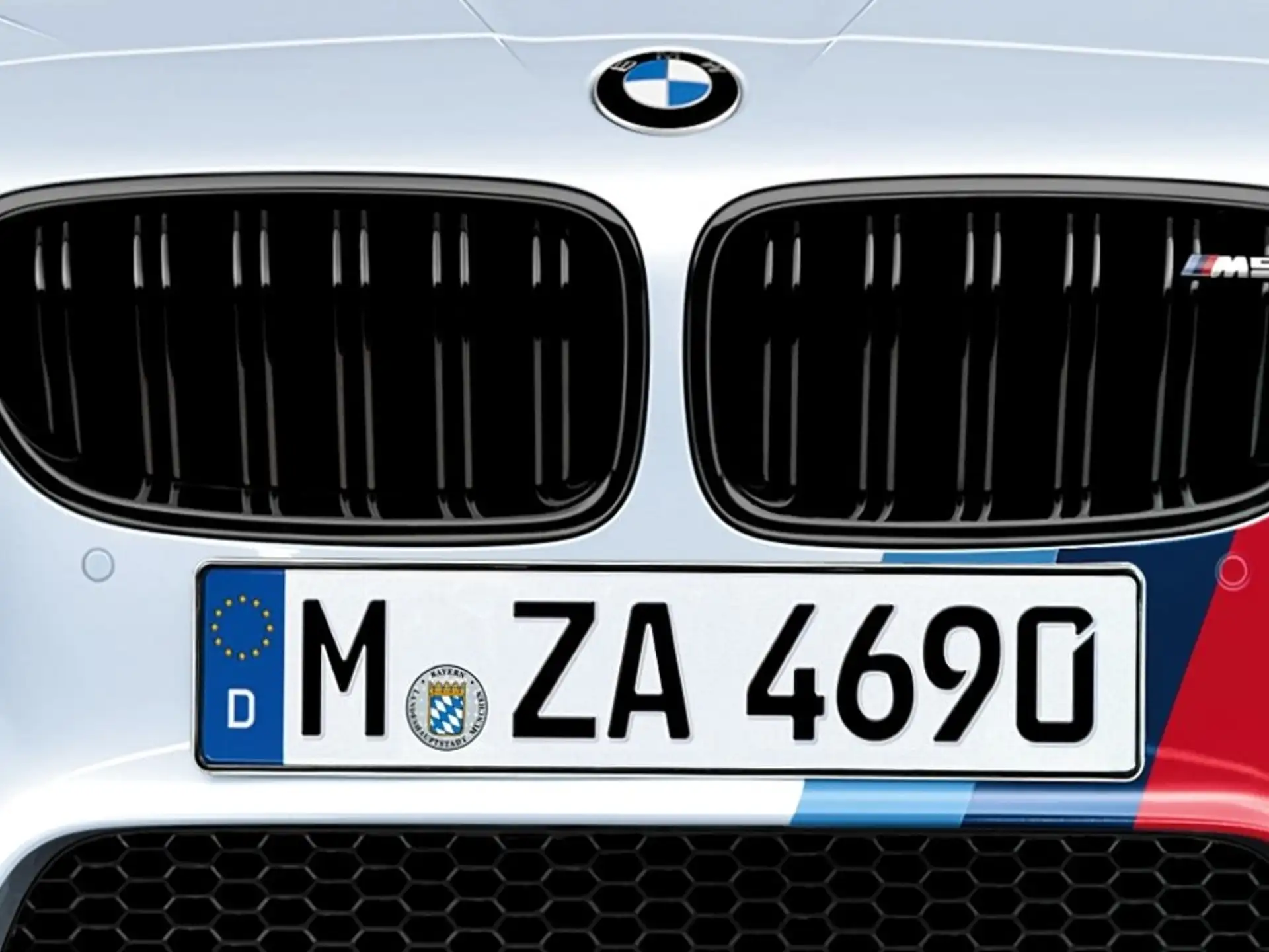 BMW M Performance Frontziergitter Schwarz M5 F10