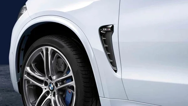 BMW M Performance Zierstäbe Seitenwand hochglanz schwarz X5M F85