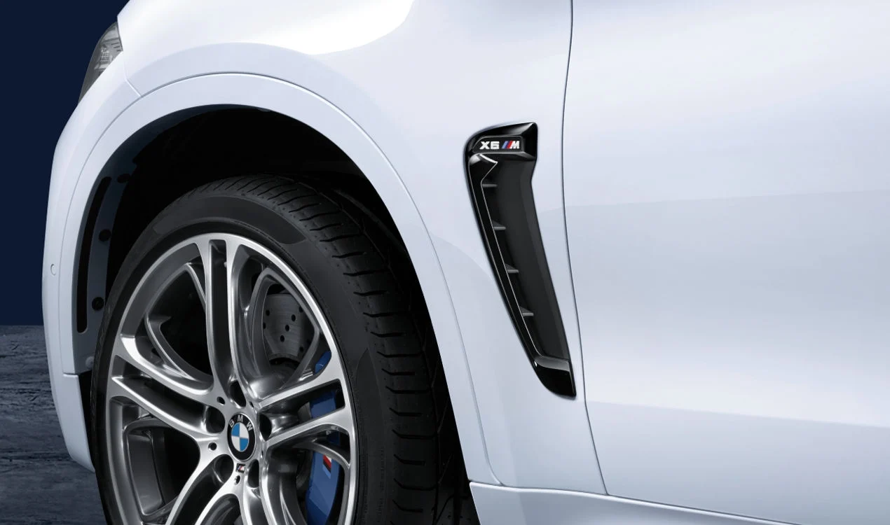 BMW M Performance Zierleiste Lufteinlass Kotflügel X6M F86