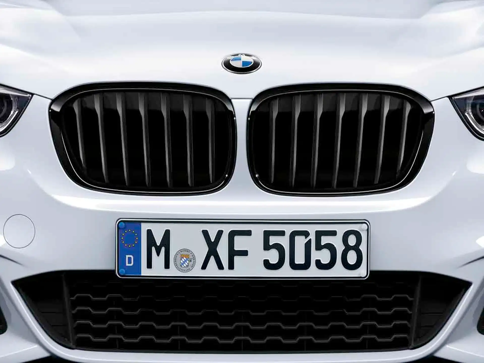 BMW M Performance Frontziergitter Schwarz X1 F48