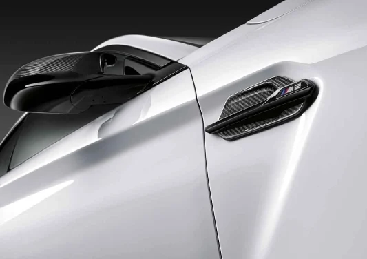 BMW M Performance Zierleiste Lufteinlass Kotflügel M2 F87