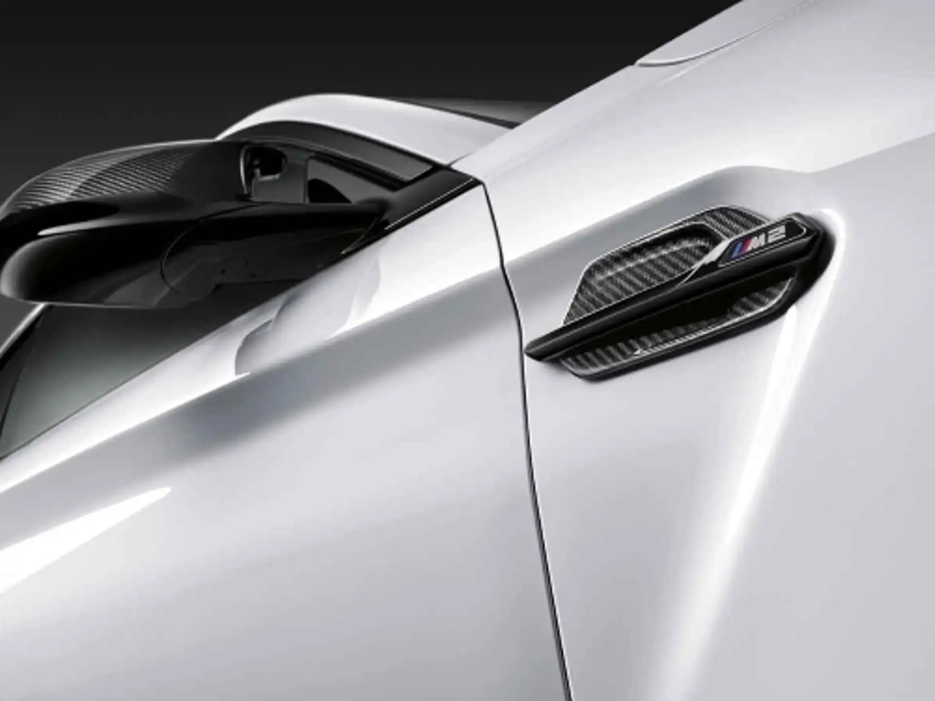 BMW M Performance Zierleiste Lufteinlass Kotflügel M2 F87