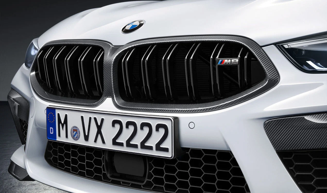 BMW M Performance Frontziergitter Carbon ohne iCam M8 F91 F92 F93