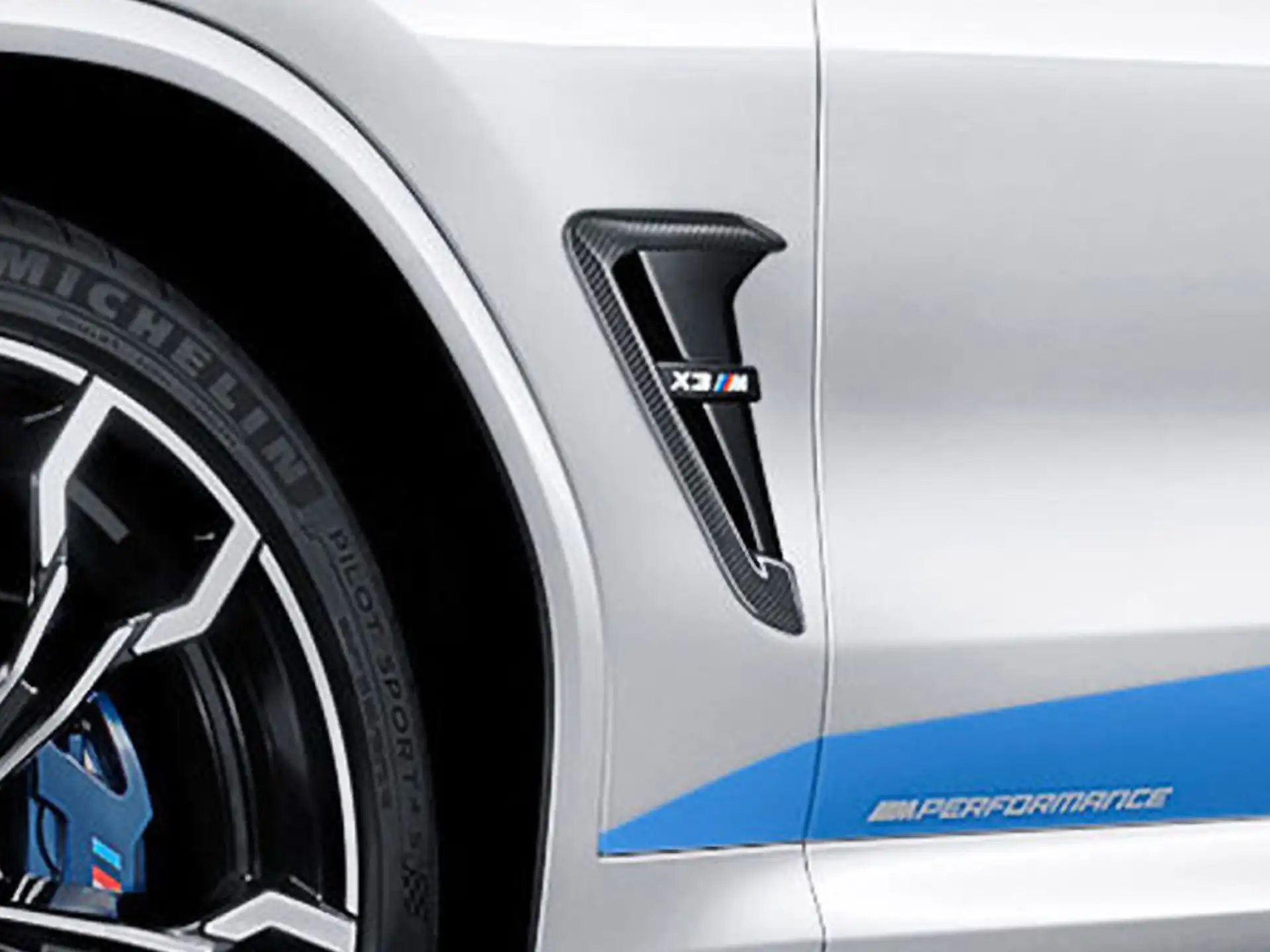 BMW M Performance Zierleiste Lufteinlass Kotflügel Carbon (links & rechts) X3M F97 X4M F98