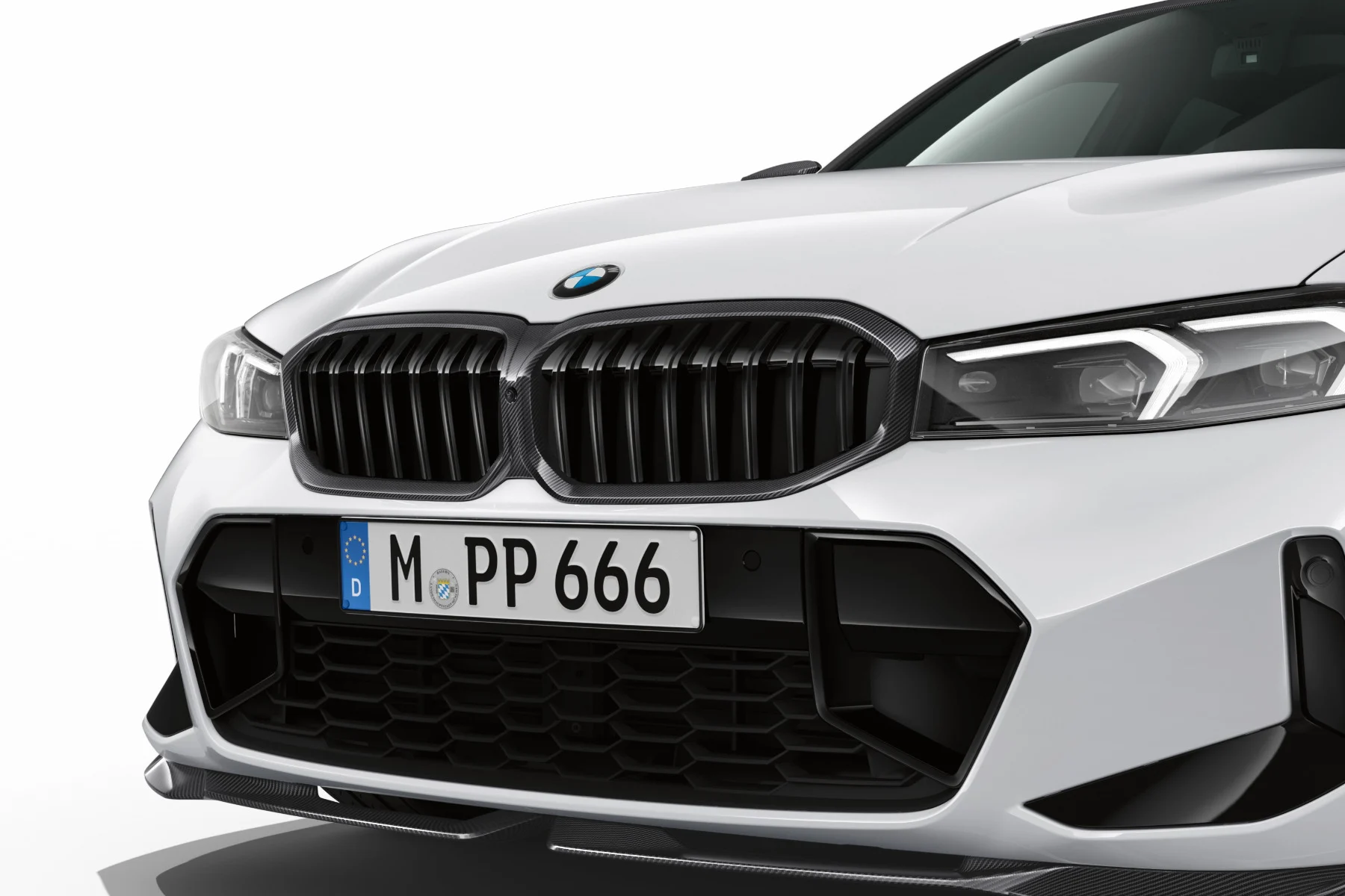 BMW M Performance Frontziergitter Carbon 3er G20 G21 LCI
