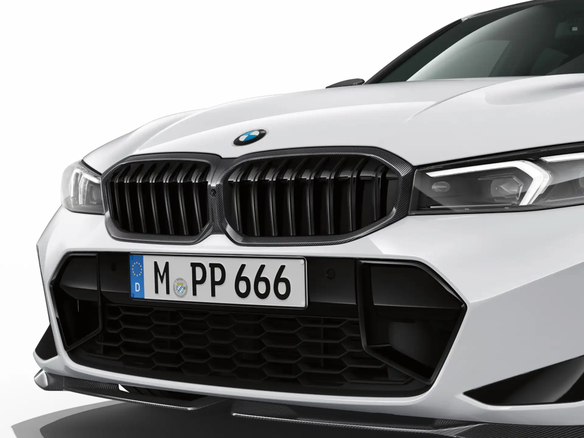 BMW M Performance Frontziergitter Carbon 3er G20 G21 LCI