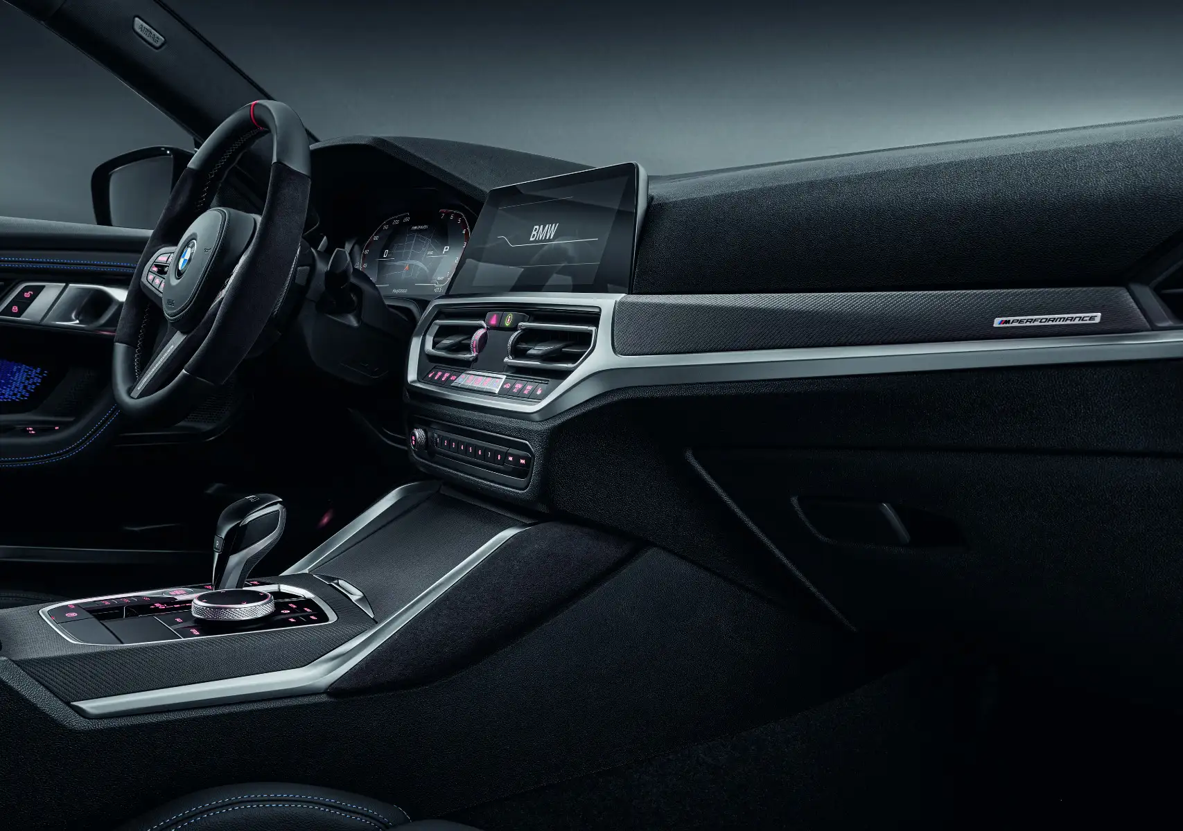 BMW Interieurblenden Carbon Alcantara 2er G42