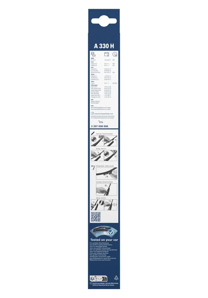 BOSCH Wischblatt 4047024134225