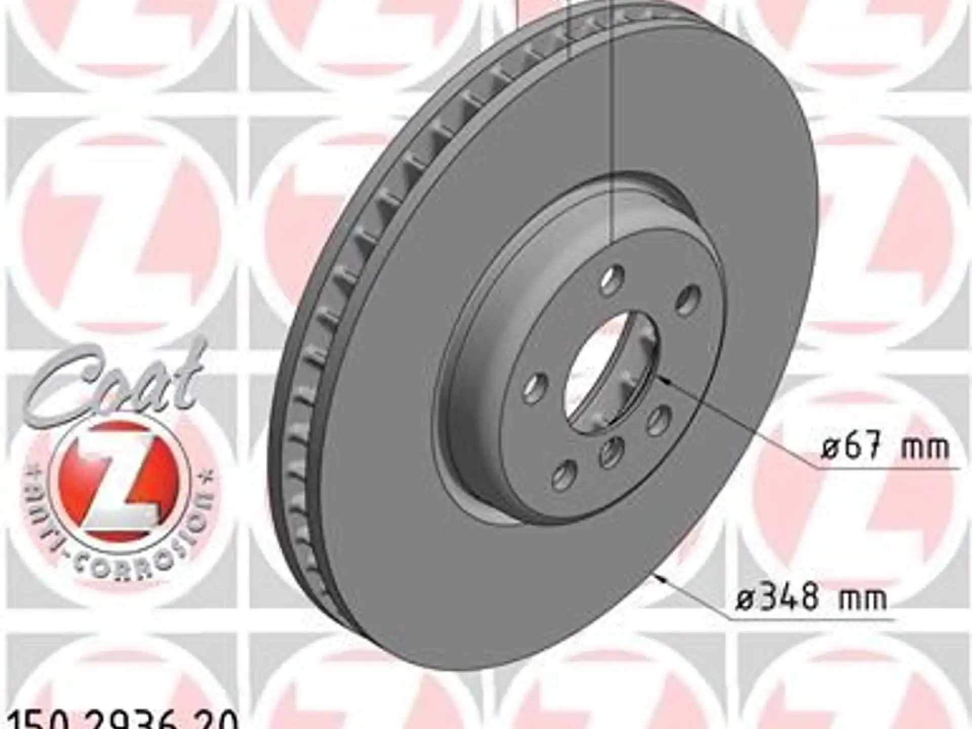 ZIMMERMANN Bremsscheibe IZIN150293620