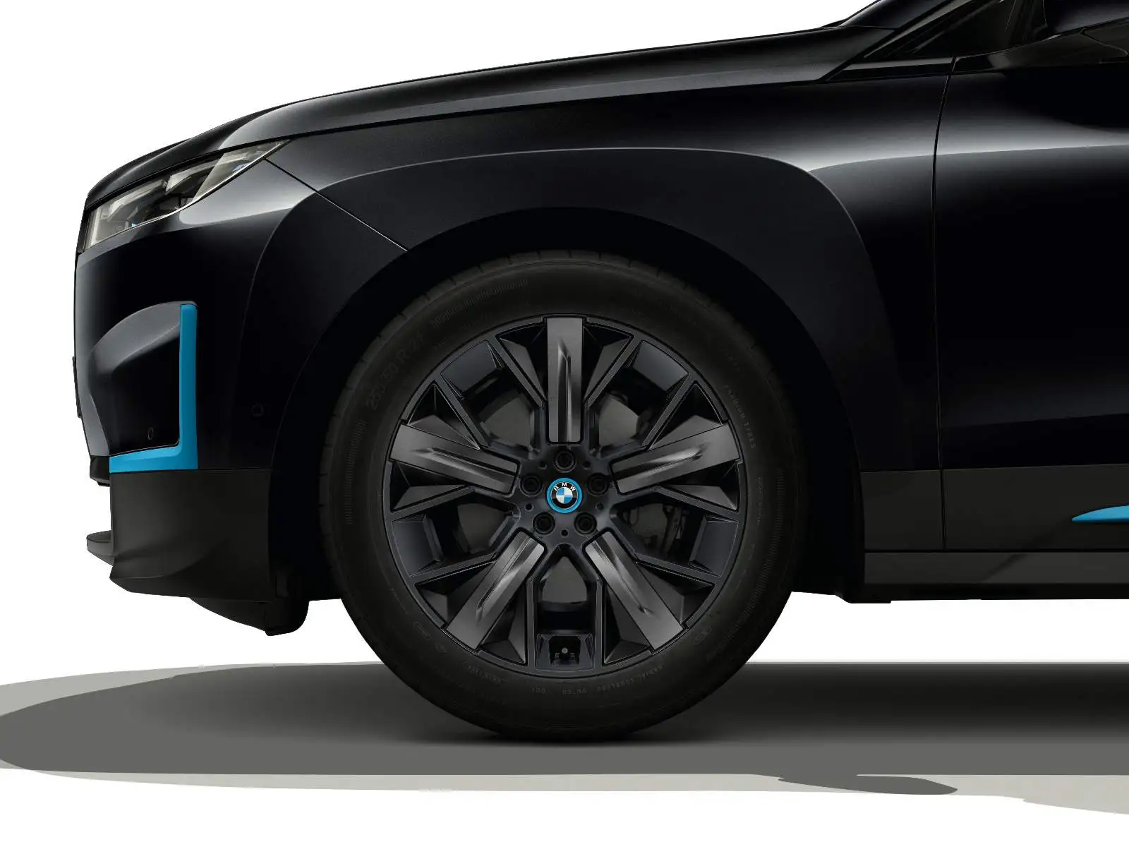 BMW Alufelge Aerodynamik 1011 schwarz II 9J ET36 iX I20