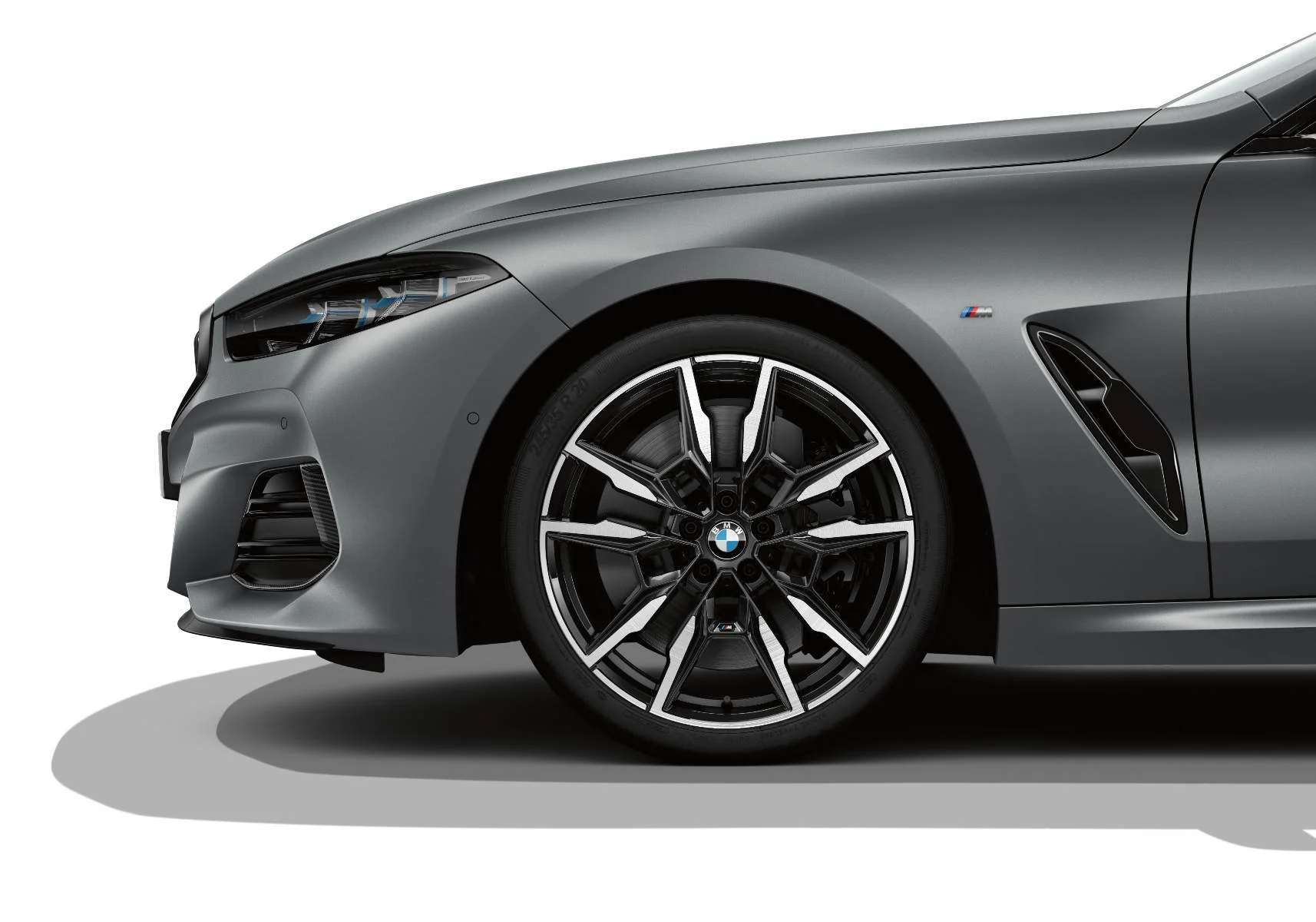 BMW Alufelge M Doppelspeiche 895 bicolor (jet black uni/hochglanzpoliert) 9Jx20 ET41 8er G14 G15 G16