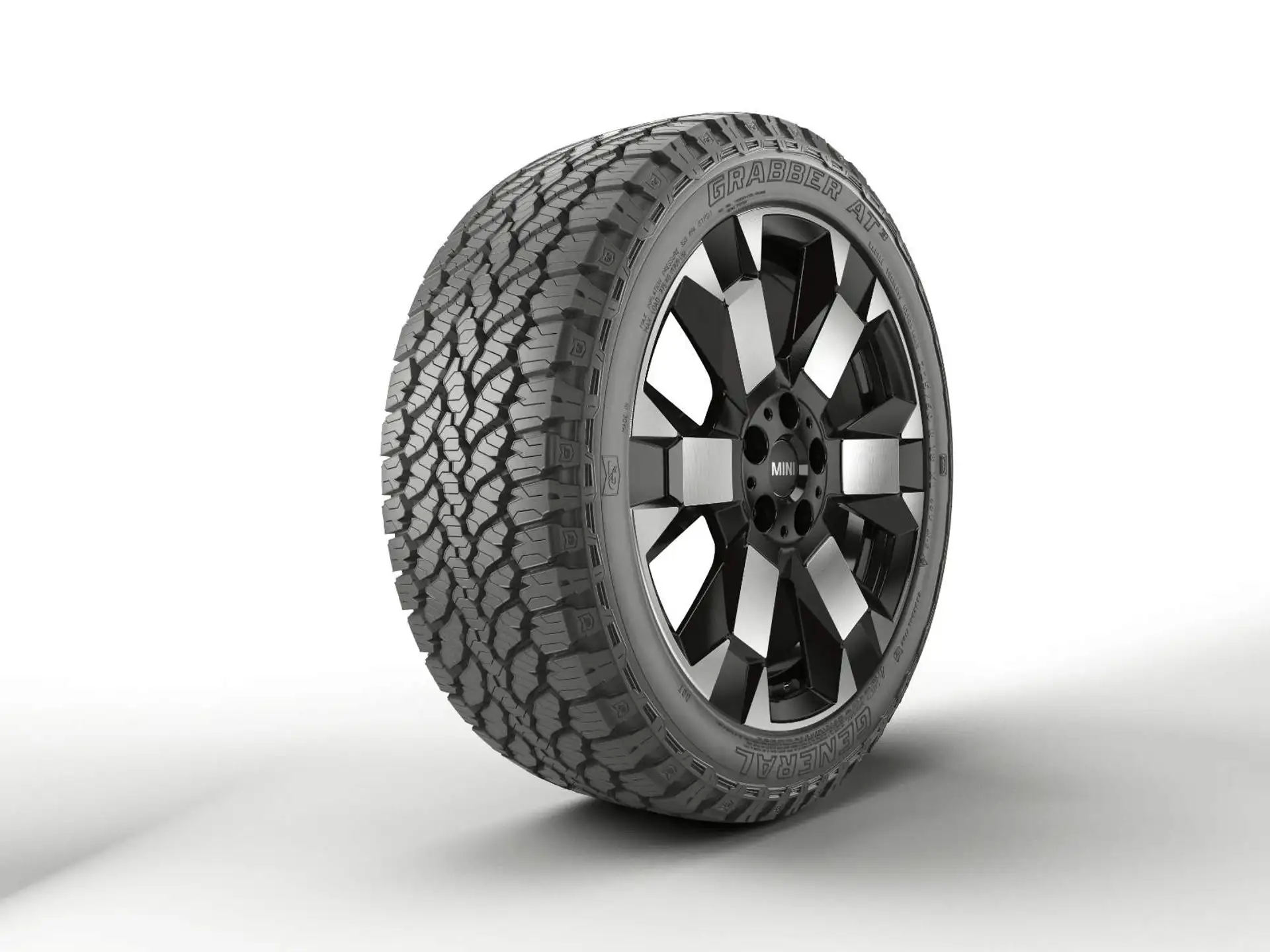 MINI Alufelge Untamed Spoke 897 bicolor (jet black uni/hochglanzpoliert) 7,5Jx18 ET51 Countryman F60