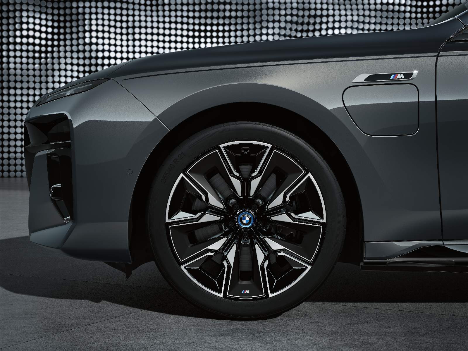 BMW Alufelge Aerodynamik 910i bicolor (gunmetal grey/hochglanzpoliert) 9Jx21 ET24 7er G70