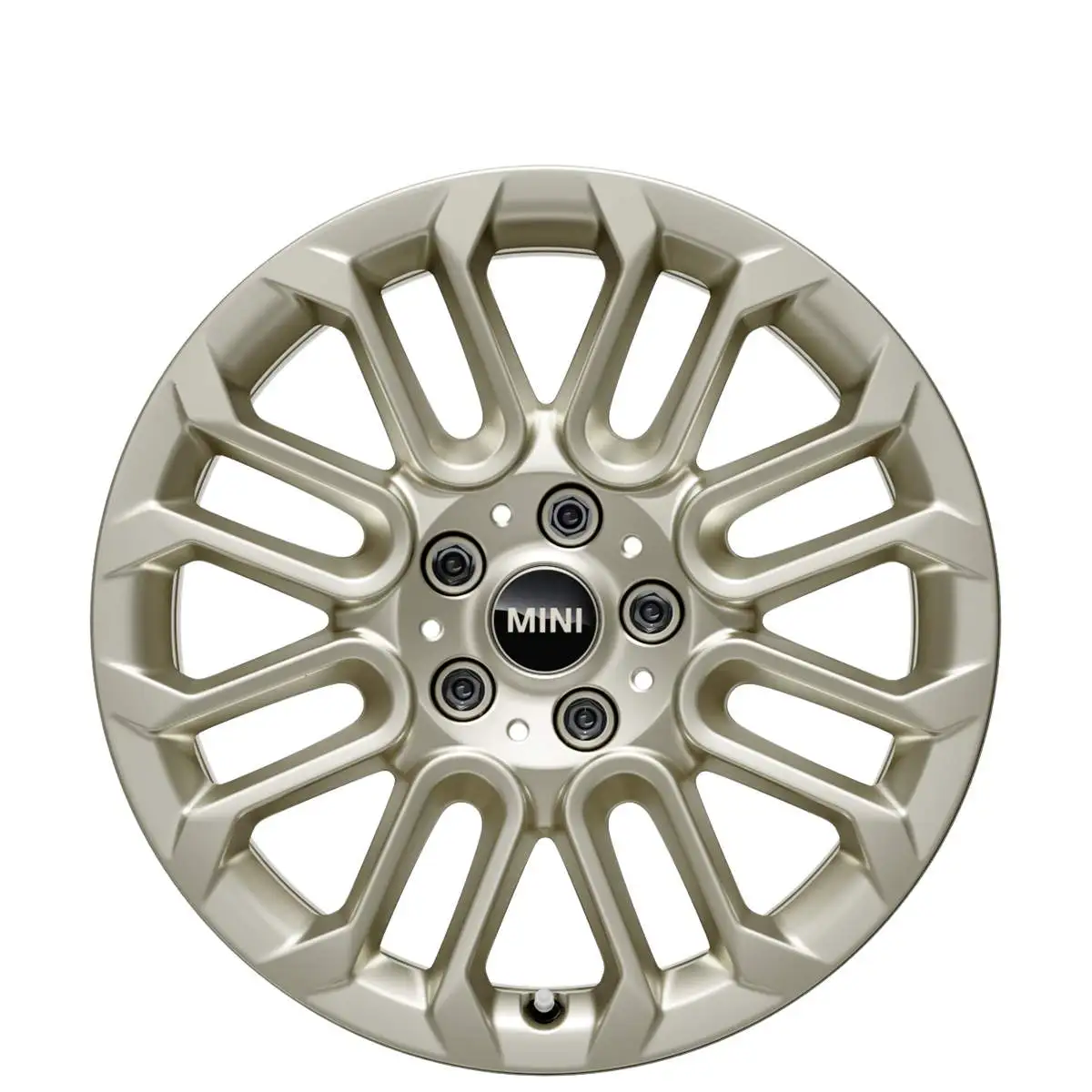 MINI Alufelge U-Spoke 956 vibrant silver 7J ET47 F65 F66 Cabrio F