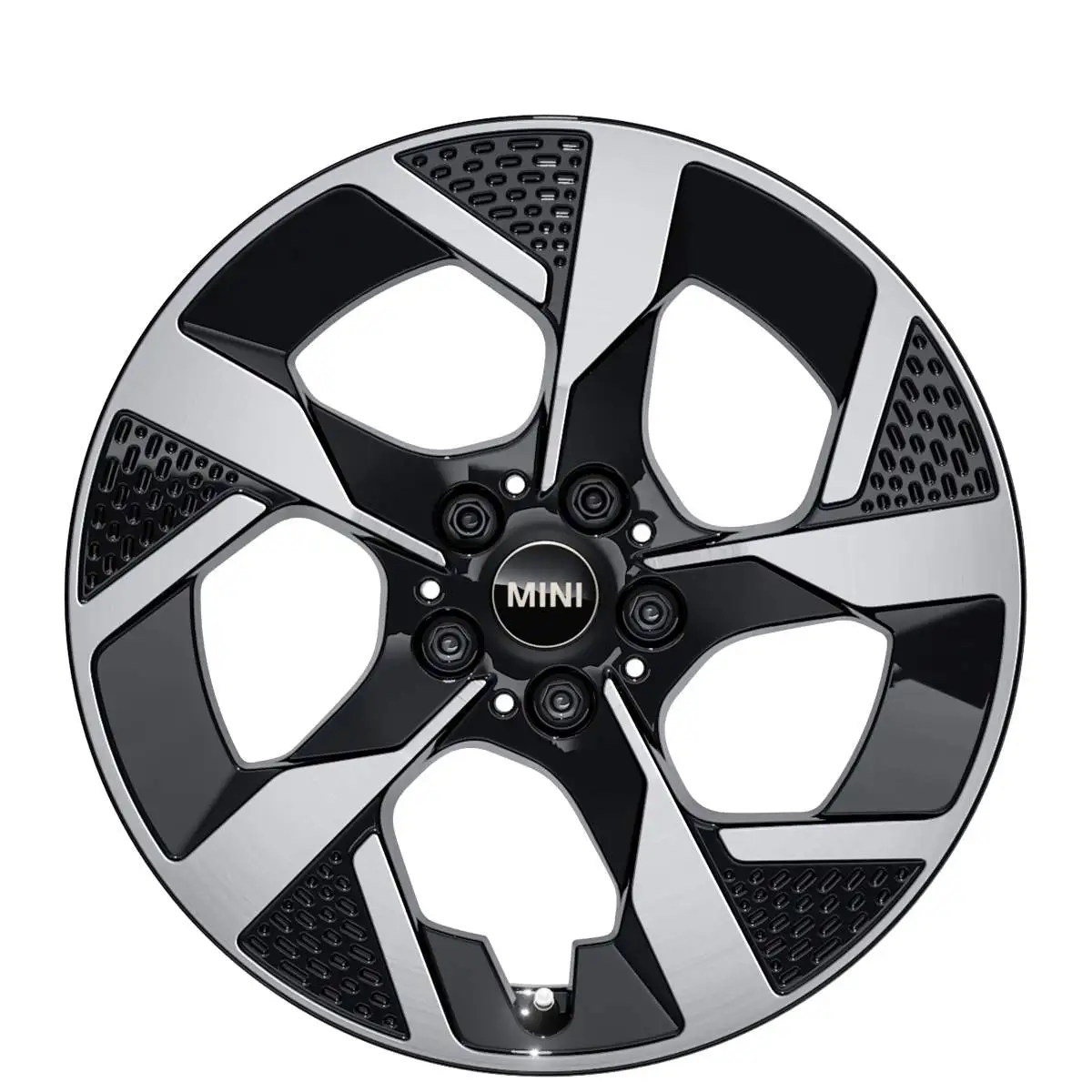 MINI Alufelge Slide Spoke 958 bicolor (jet black uni/hochglanzpol