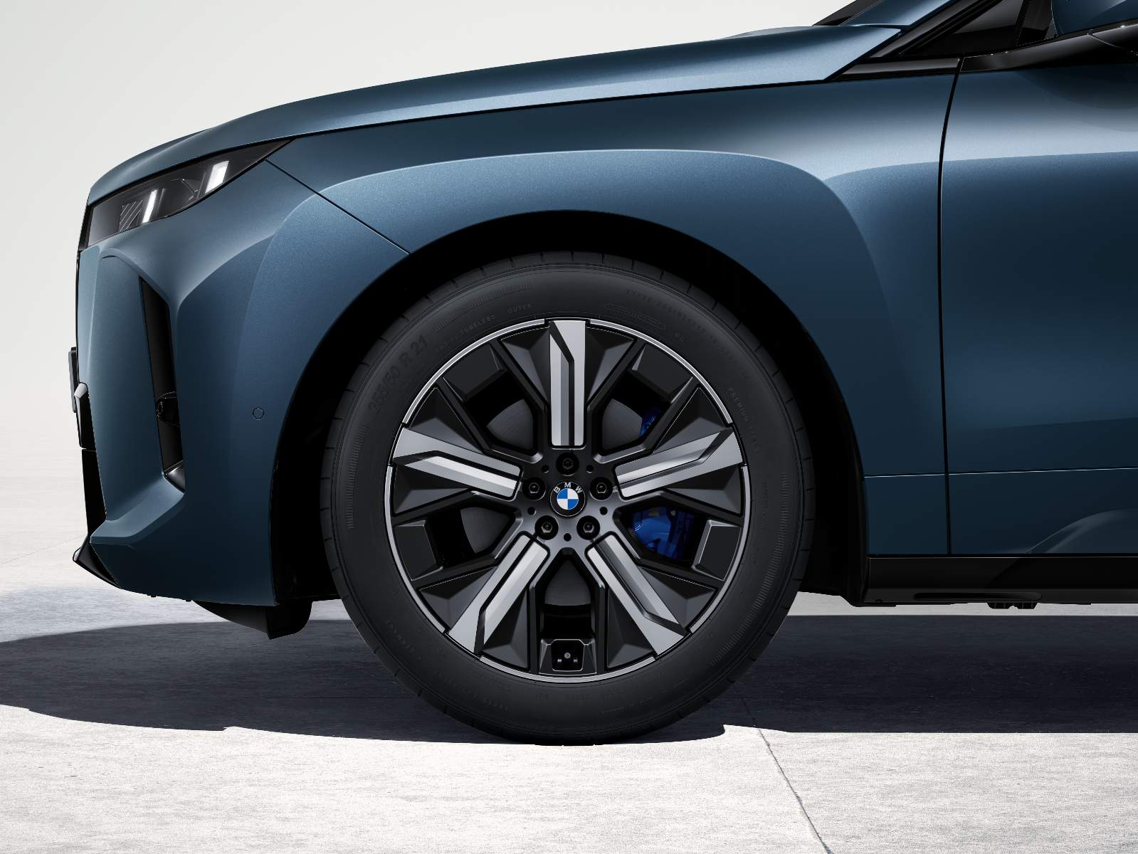 BMW Alufelge Aerodynamik 1012 bicolor (midnight grey/hochglanzpoliert) 9Jx21 ET36 iX I20