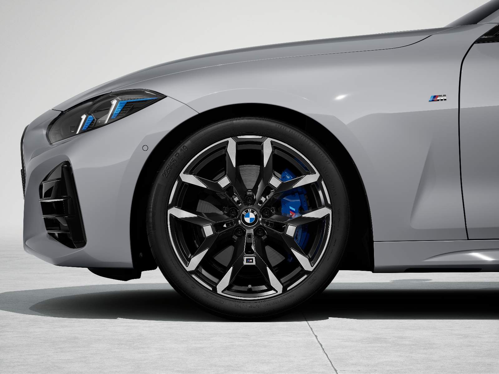 BMW Alufelge M Doppelspeiche 995 bicolor (jet black uni/hochglanzpoliert) 8,5Jx19 ET40 2er G42 3er G20 G21 4er G22 G23