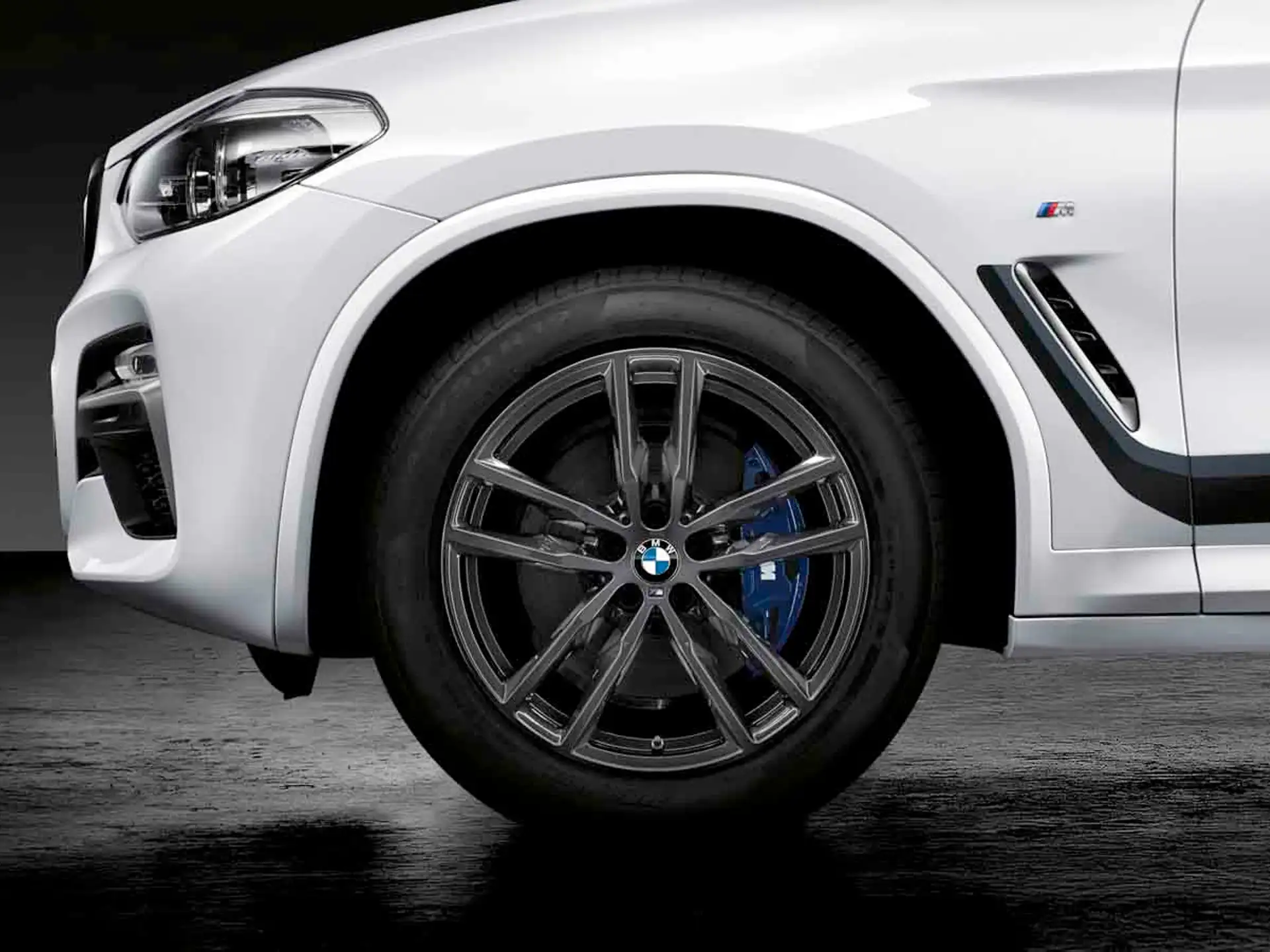 BMW Sommerkompletträder M Doppelspeiche 698M orbit grey glänzend 19 Zoll RDCi X3 G01 X4 G02 Michelin