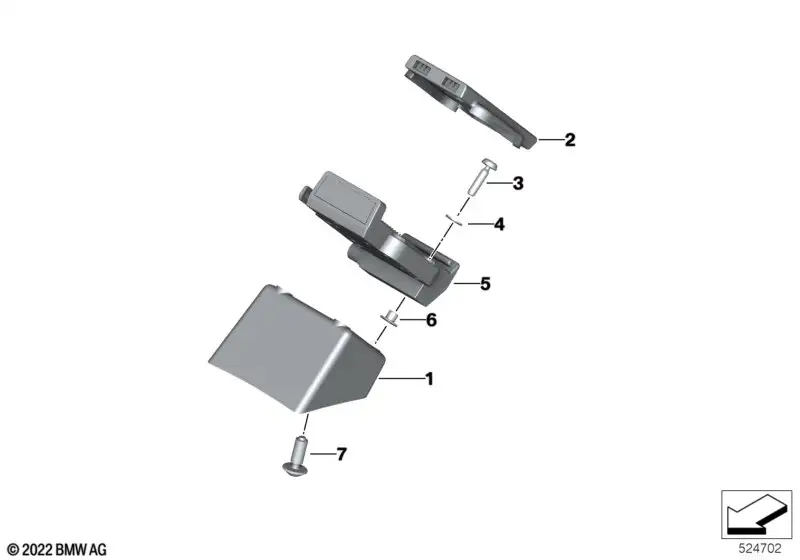 BMW Motorrad Halter Navigator K35