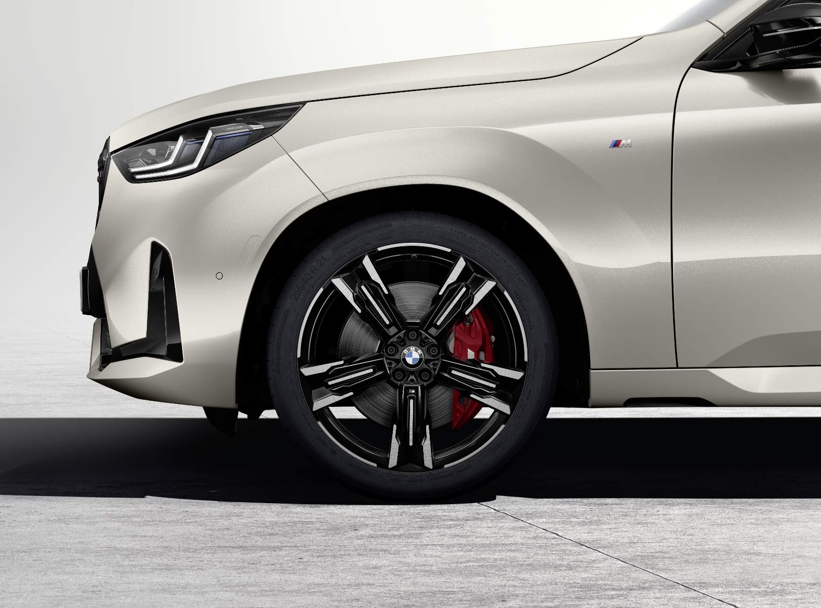 BMW Alufelge M Sternspeiche 1037 bicolor (jet black uni/hochglanzpoliert) E-10,5Jx21 ET44 X3 G45