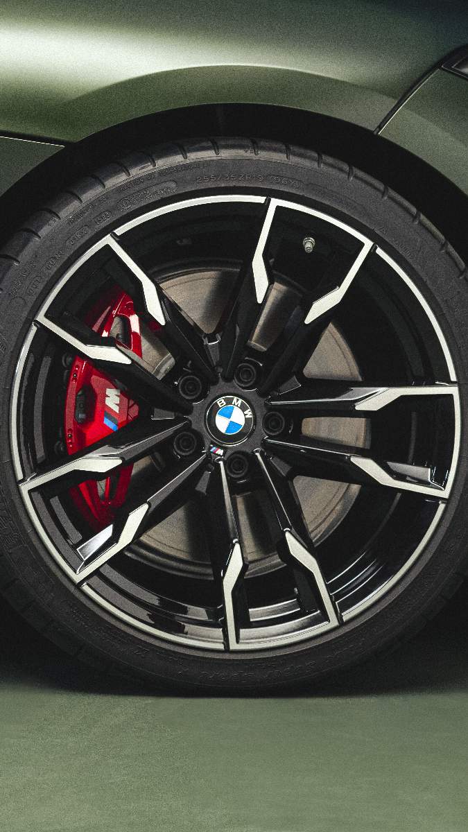 BMW Alufelge M Doppelspeiche 800 bicolor (jet black uni/hochglanzpoliert) 9Jx19 ET32 Z4 G29