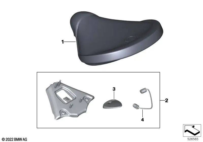 BMW Motorrad Satz Abdeckung K34