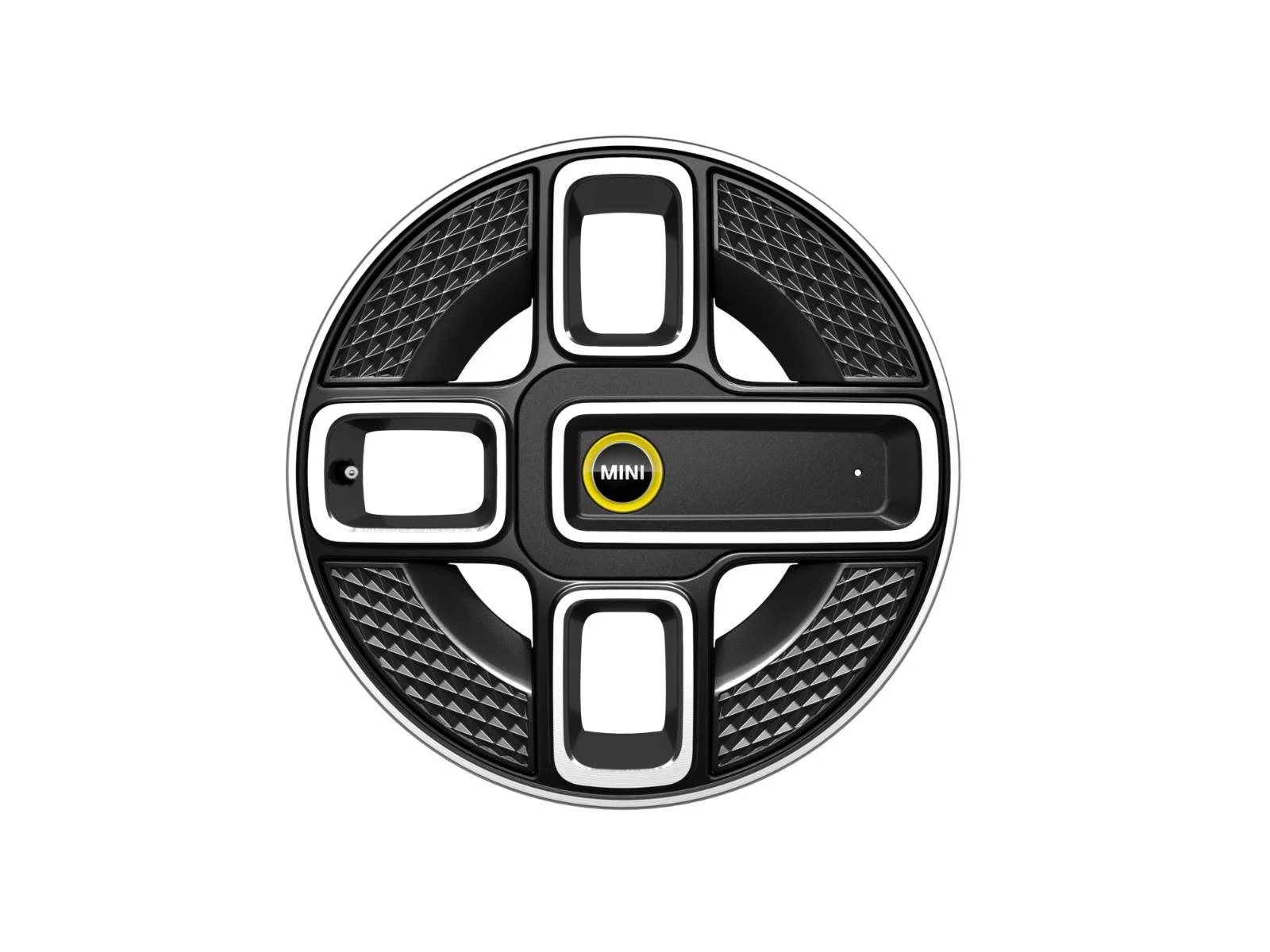 MINI Alufelge Electric Corona Spoke 737 bicolor (jetblack uni/glanzgedreht) 7Jx17 ET54 Cabrio F57