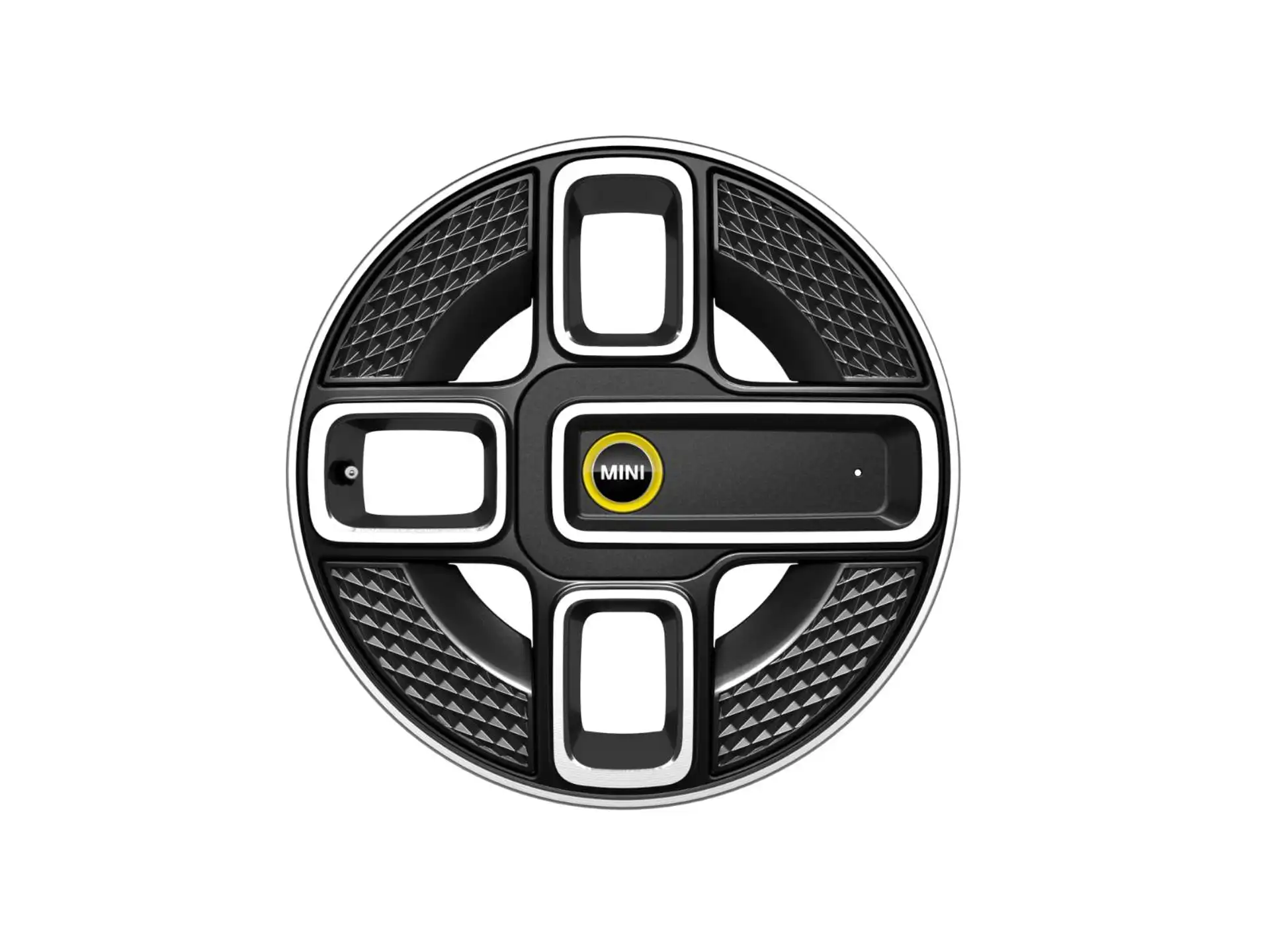 MINI Alufelge Electric Corona Spoke 737 bicolor (jetblack uni/glanzgedreht) 7Jx17 ET54 Cabrio F57