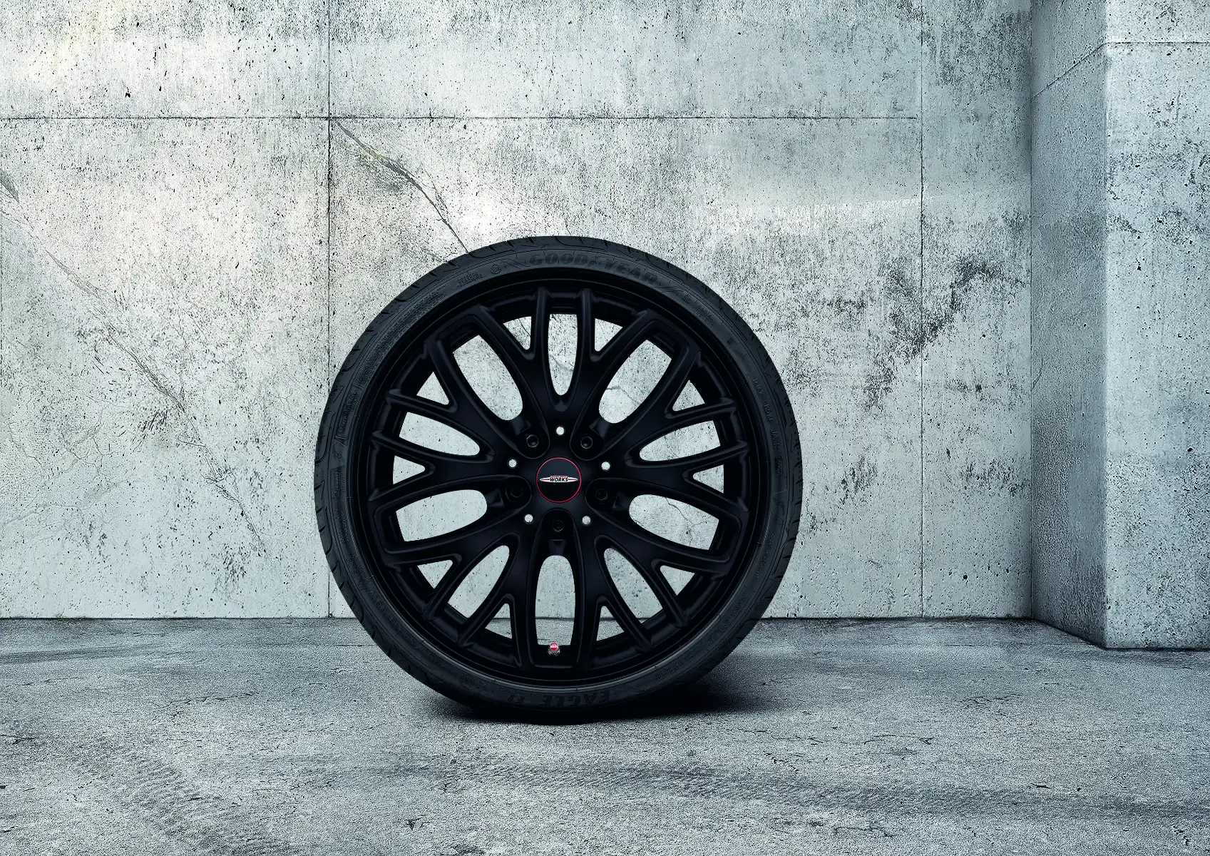 MINI Sommerkompletträder JCW Cross Spoke 506 jetblack matt 18 Zol