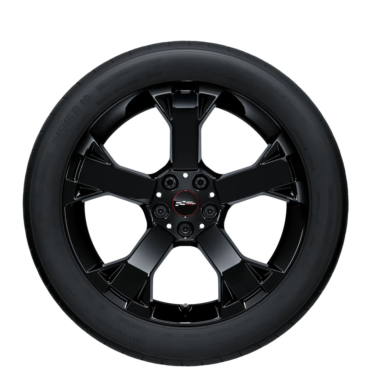 MINI Sommerkompletträder JCW Runway Spoke 948 jet black uni 19 Zoll RDCi Countryman U25