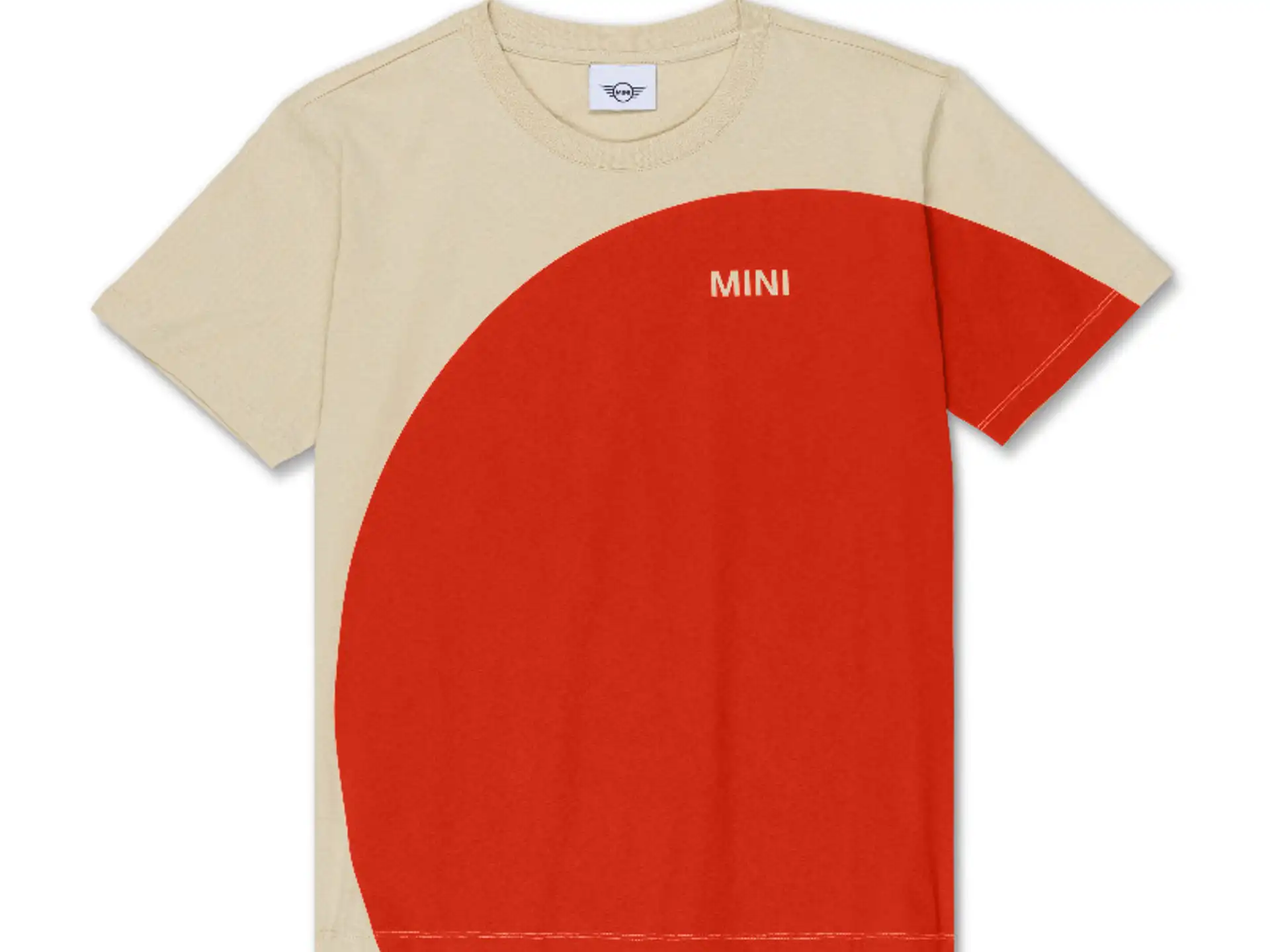 MINI T-Shirt Car Face Detail Damen