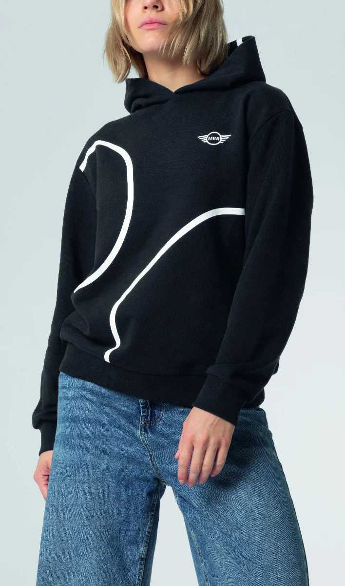 MINI Hoodie Outline Print Damen