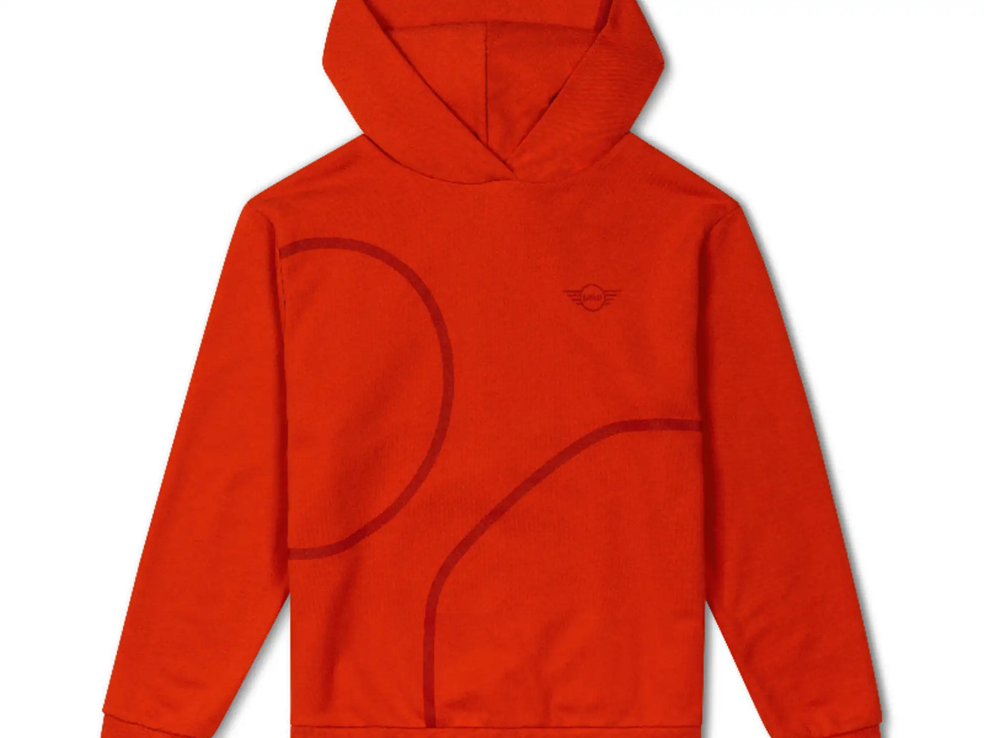 MINI Hoodie Outline Print Damen