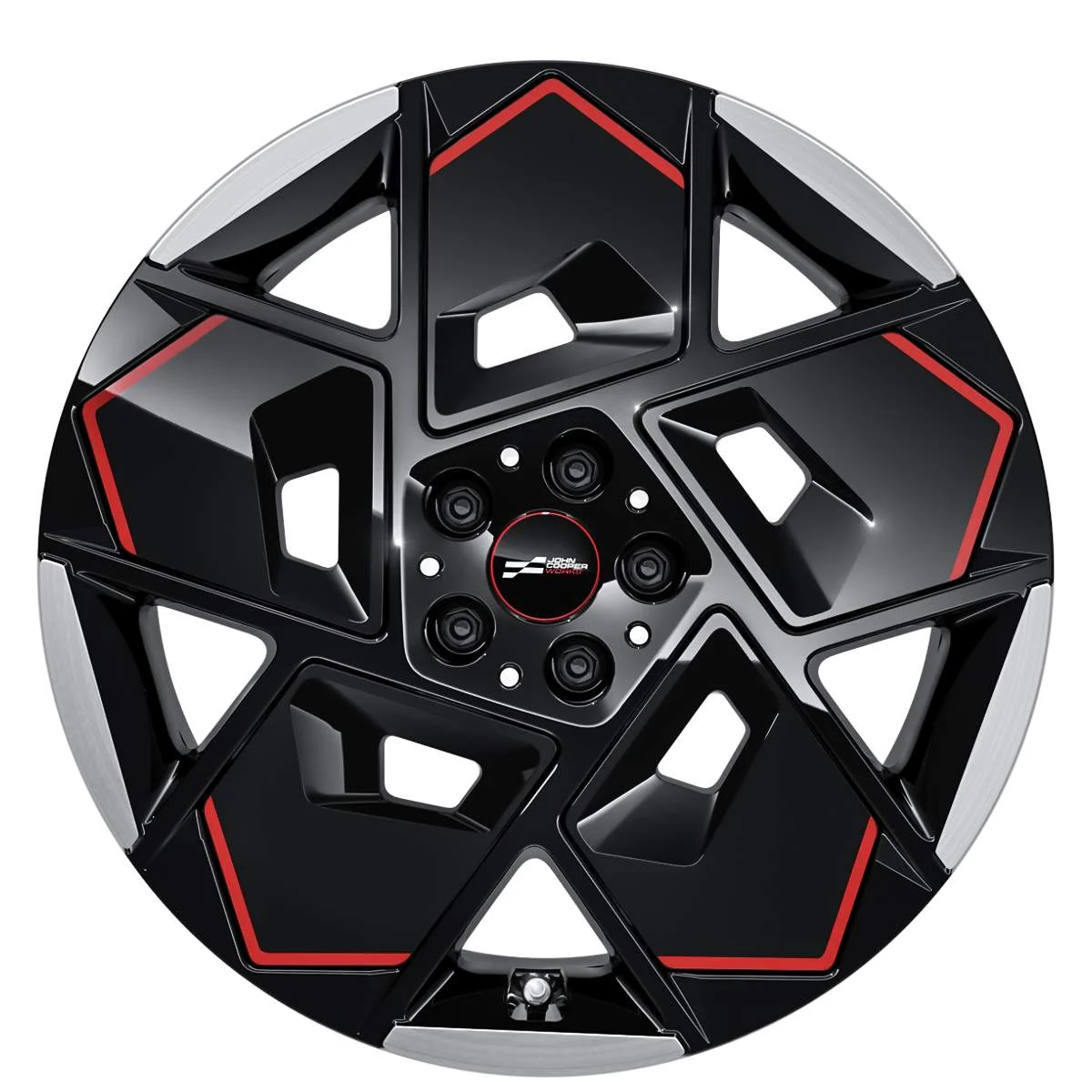 MINI Alufelge Strive Spoke 1043 2-tone (frozen midnight grey/glanzgedreht) 7,5Jx19 ET50 Aceman J05