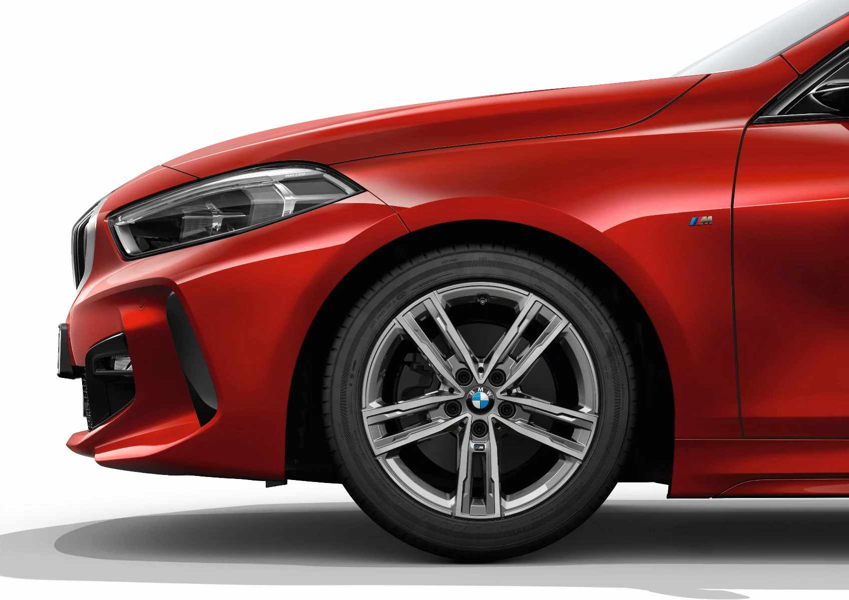 BMW Alufelge Doppelspeiche 550M ferricgrey 7,5Jx17 ET54 1er F40 2er F44