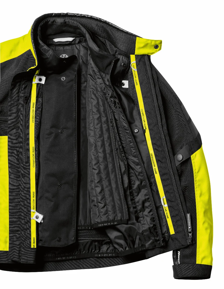 BMW Motorrad Jacke Bavella Herren neongelb