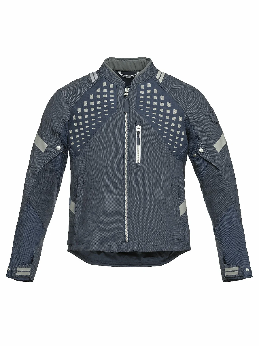 BMW Motorrad Jacke Aravis AIR Herren blaugrau