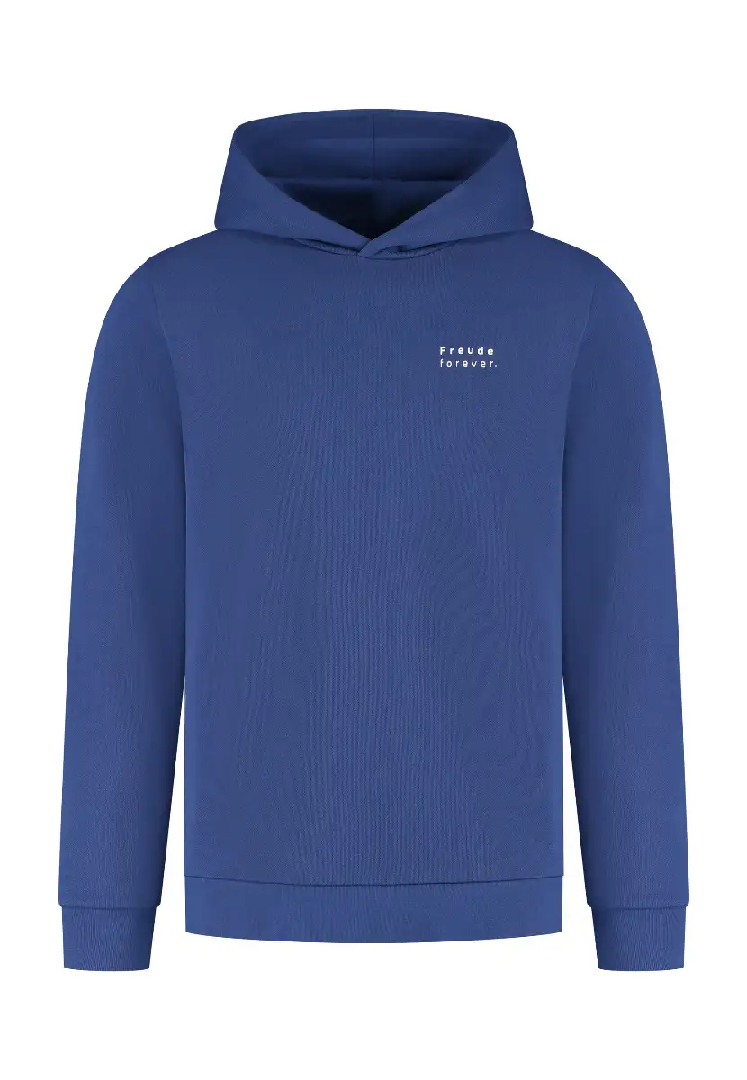 BMW Sweathoodie Logo geprägt unisex blau