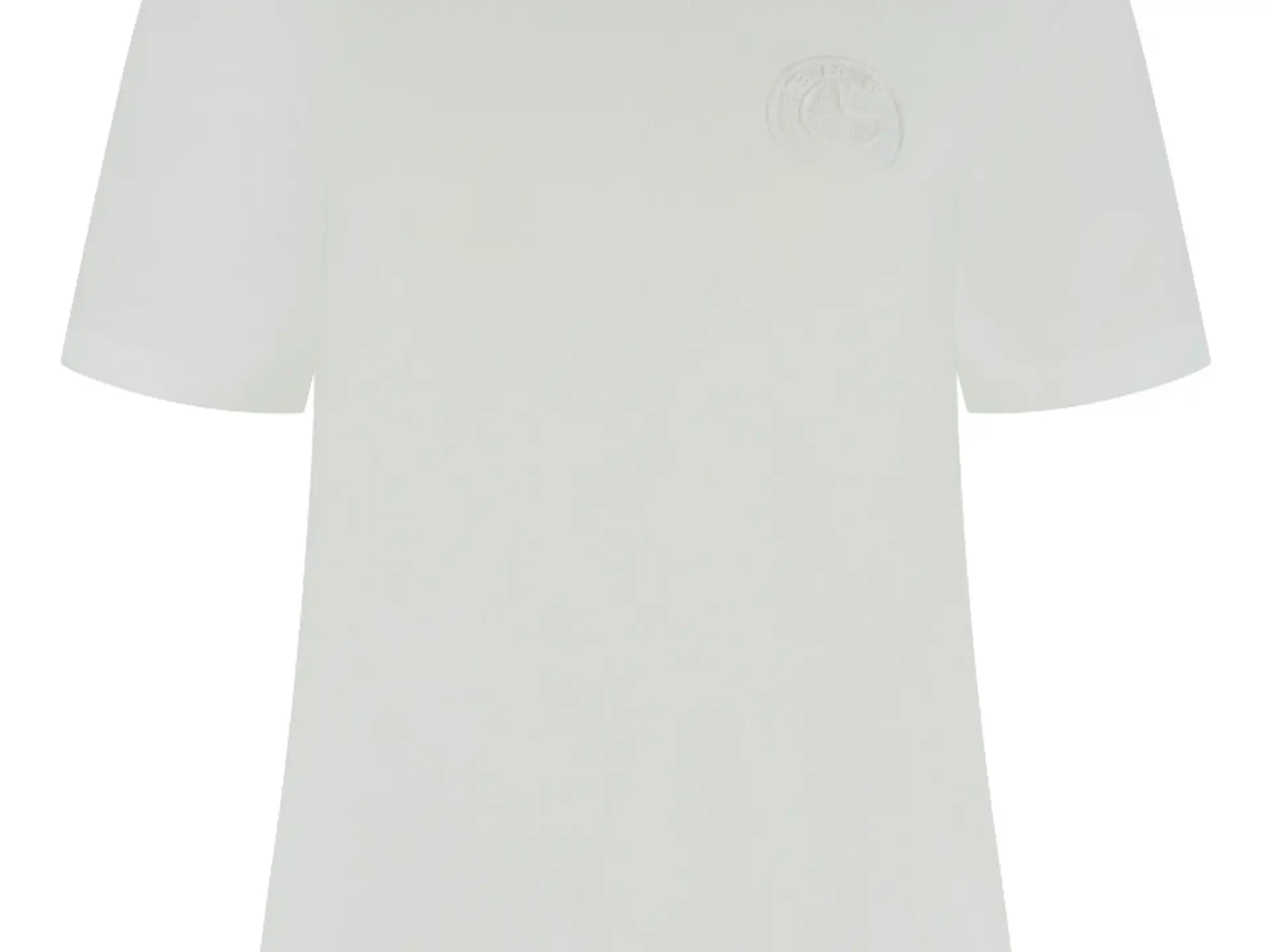 BMW T-Shirt Logo geprägt Damen weiß